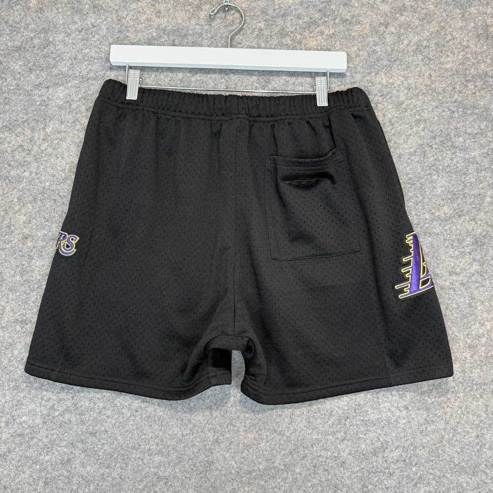 Pro Standard Los Angeles Lakers City Scape Sunset Mesh Shorts Large Heavyweight - Picture 10 of 16
